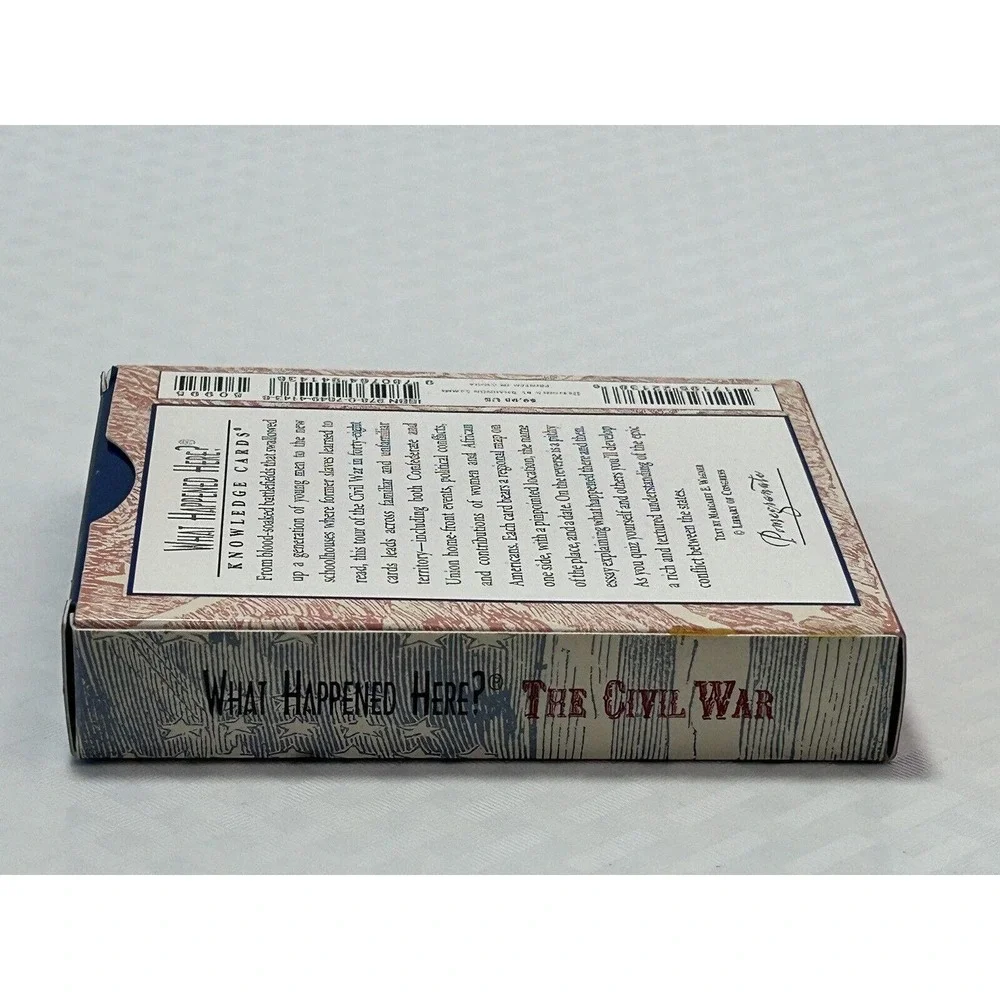 What Happened Here- The Civil War Knowledge Cards (48 Card Deck) Margaret Wagner